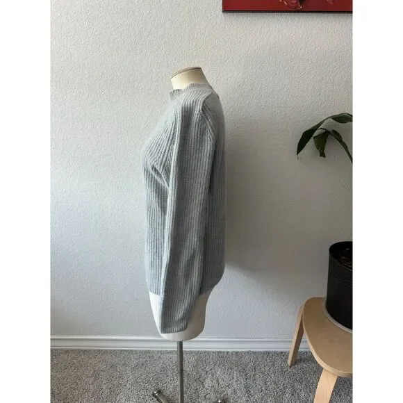 Iris Von Arnim Gray Cashmere Sweater